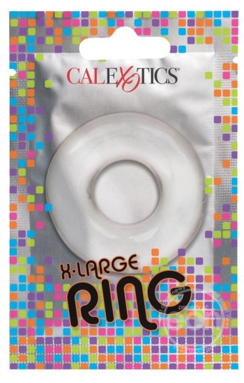 Foil Pack XL Cock Ring Clear Foil Pack XL Cock Ring Clear