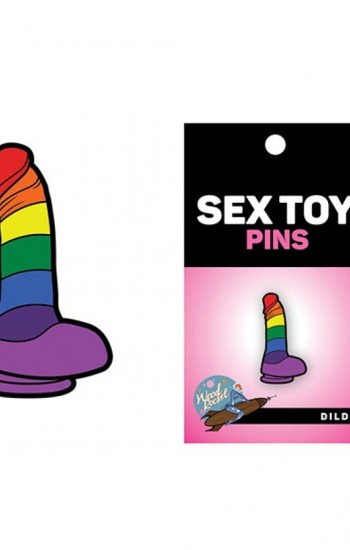 Wood Rocket Sex Toy Gay Pride Dildo Pin Wood Rocket Sex Toy Gay Pride Dildo Pin