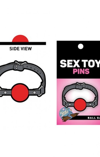 Wood Rocket Sex Toy Ball Gag Pin Wood Rocket Sex Toy Ball Gag Pin