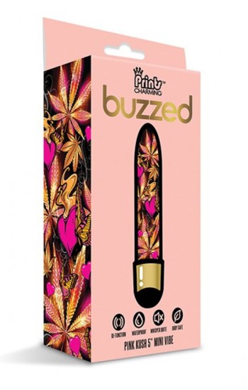 Buzzed 5″ Mini Vibe Pink Kush Buzzed 5″ Mini Vibe Pink Kush