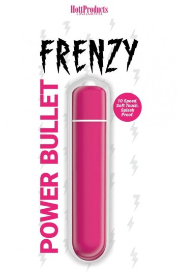Frenzy Silicone Bullet Pink Frenzy Silicone Bullet Pink