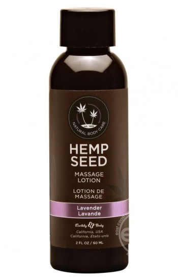Earthly Body Hemp Seed Massage Lotion Lavender 2oz Earthly Body Hemp Seed Massage Lotion Lavender 2oz