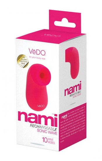 VeDo Nami Rechargeable Sonic Vibe Foxy Pink VeDo Nami Rechargeable Sonic Vibe Foxy Pink