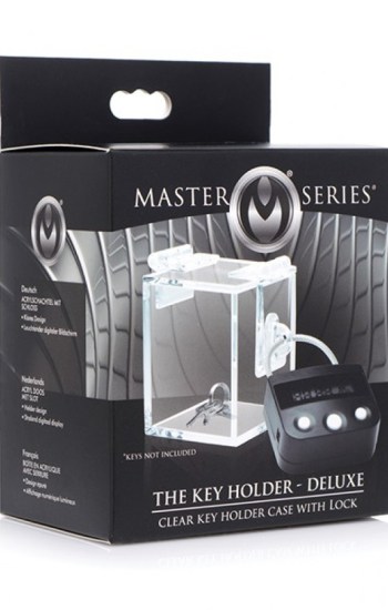 Master Series The Key Holder Deluxe Clear Case w/Lock Master Series The Key Holder Deluxe Clear Case w/Lock