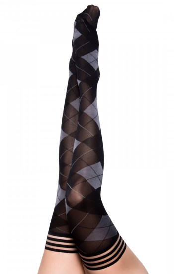 Kimmie Argyle Thigh High Tights Kimmie Argyle Thigh High Tights