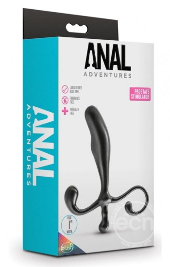 Anal Adventures Prostate Stimulator Black Anal Adventures Prostate Stimulator Black