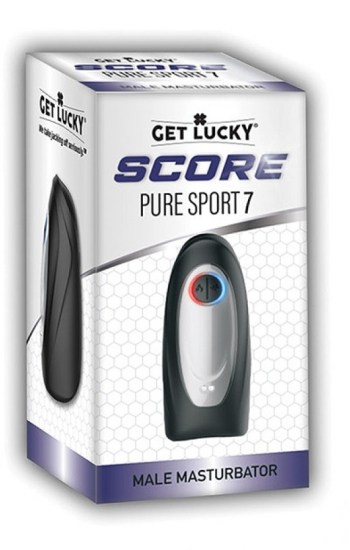 Voodoo Get Lucky Score Pure Sport 7 Masturbator Black Voodoo Get Lucky Score Pure Sport 7 Masturbator Black