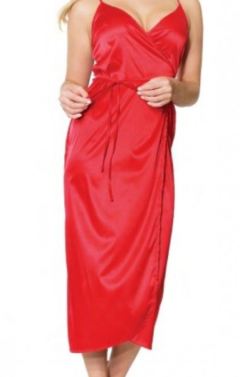 Satin Wrap Around Dress Satin Wrap Around Dress