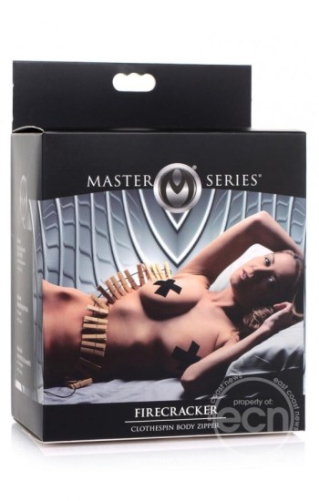 Master Series Firecracker Clothespin Body Zipper Master Series Firecracker Clothespin Body Zipper