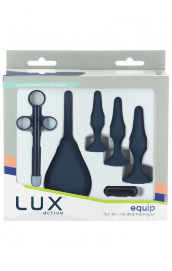 LUX Active Equip Anal Explorer Kit Blue LUX Active Equip Anal Explorer Kit Blue