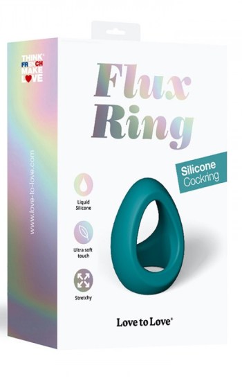 Love To Love Cockring Flux Ring Petrol Blue Love To Love Cockring Flux Ring Petrol Blue