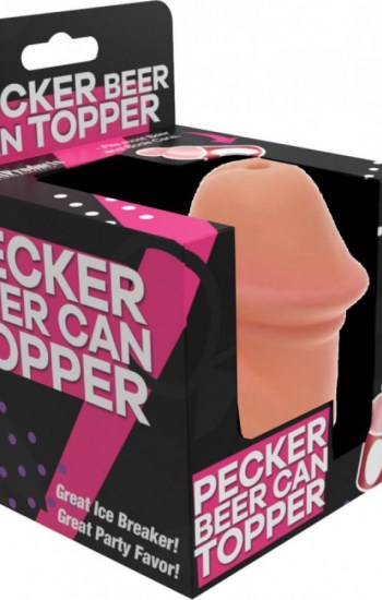 Pecker Beer Can Topper Pecker Beer Can Topper