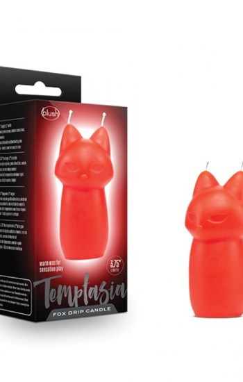 Blush Temptasia Fox Drip Candle Red Blush Temptasia Fox Drip Candle Red