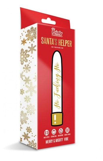Santa’s Helper Merry & Mighty Vibe w/Storage Bag Ho Fucking Ho Santa’s Helper Merry & Mighty Vibe w/Storage Bag Ho Fucking Ho