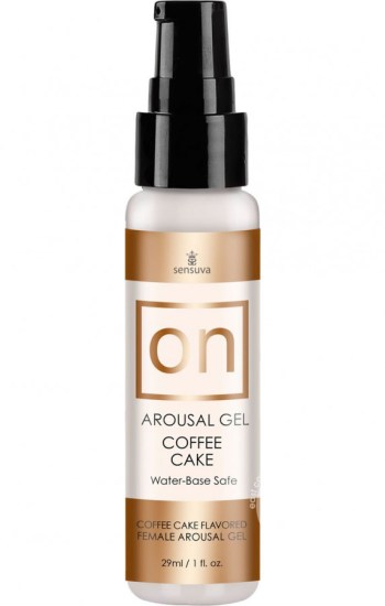 Sensuva On Arousal Gel Water Base Coffee Cake Flavor 1oz Sensuva On Arousal Gel Water Base Coffee Cake Flavor 1oz