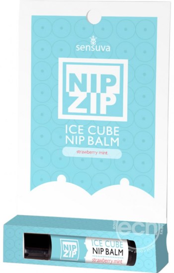 Sensuva Nip Zip Ice Cube Nip Balm Strawberry Mint Flavor Sensuva Nip Zip Ice Cube Nip Balm Strawberry Mint Flavor