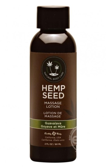 Earthly Body Hemp Seed Massage Lotion Guavalava 2oz Earthly Body Hemp Seed Massage Lotion Guavalava 2oz