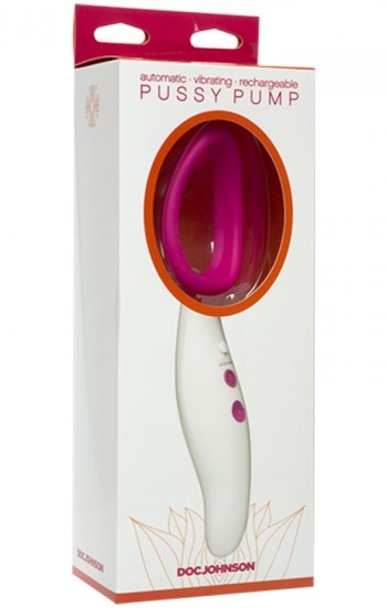 Automatic Pussy Pump Pink/White Automatic Pussy Pump Pink/White