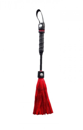 Rouge Mini Flogger 10in Red Rouge Mini Flogger 10in Red