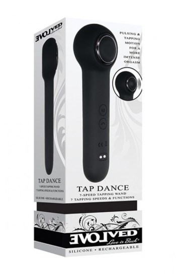 Evolved Tap Dance Tapping Wand Black Evolved Tap Dance Tapping Wand Black