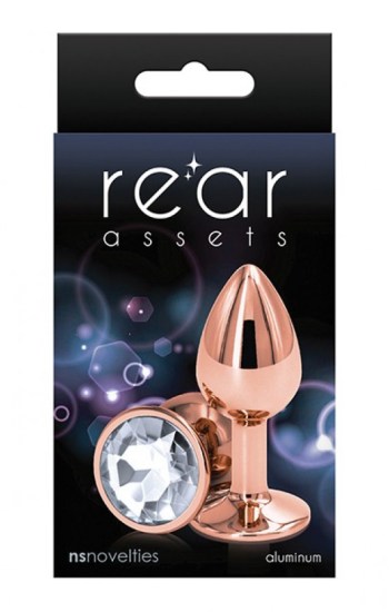 Rear Assets Rose Gold Small Clear Rear Assets Rose Gold Small Clear