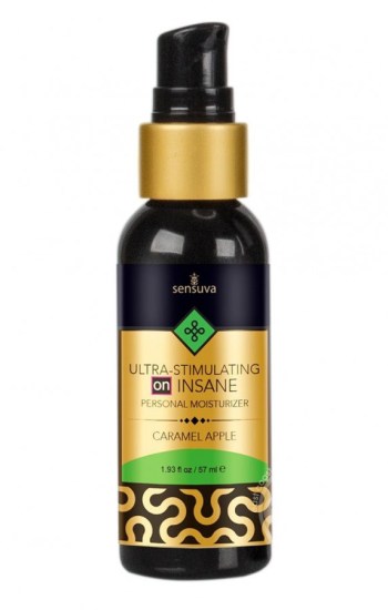 Sensuva Ultra Stimulating On Insane Caramel Apple Flavored Lubricant 1.93oz Sensuva Ultra Stimulating On Insane Caramel Apple Flavored Lubricant 1.93oz