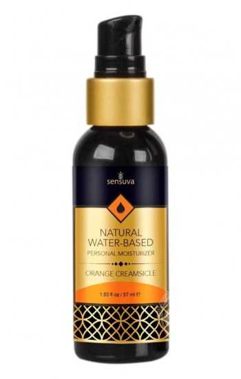 Sensuva Natural Water Based Orange Creamsicle Flavored Lubricant 1.93oz Sensuva Natural Water Based Orange Creamsicle Flavored Lubricant 1.93oz