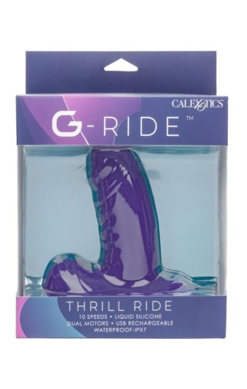 G-Ride Thrill Ride Silicone Triple Stimulator – Purple G-Ride Thrill Ride Silicone Triple Stimulator – Purple