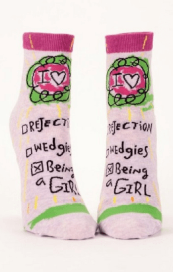 I Heart Being A Girl Ankle Socks I Heart Being A Girl Ankle Socks