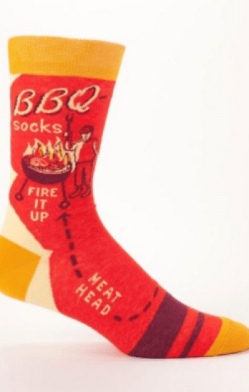 BBQ Socks Mens Crew Socks BBQ Socks Mens Crew Socks