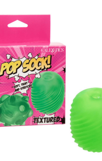 Pop Sock Textured Stroker – Green Pop Sock Textured Stroker – Green