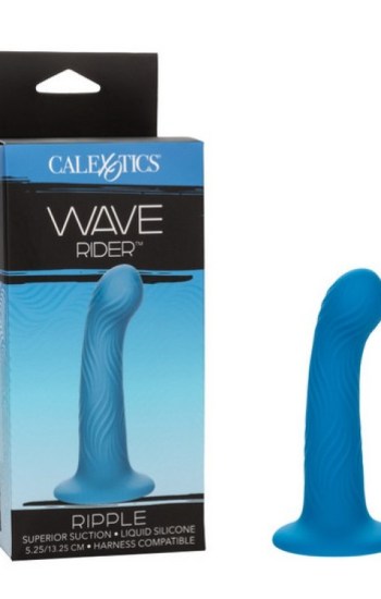 Wave Rider Ripple Silicone Probe – Blue Wave Rider Ripple Silicone Probe – Blue