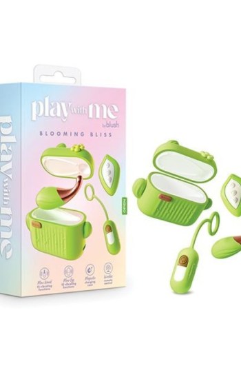 Blush Play with Me Blooming Bliss Remote Controlled Vibrating Kit – Green Blush Play with Me Blooming Bliss Remote Controlled Vibrating Kit – Green