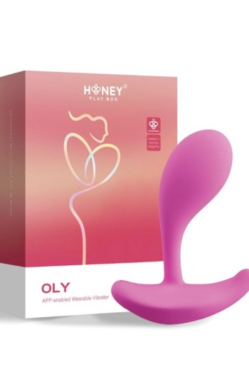 Oly App-Enabled Wearable Clit & G Spot Vibrator – Pale Pink Oly App-Enabled Wearable Clit & G Spot Vibrator – Pale Pink
