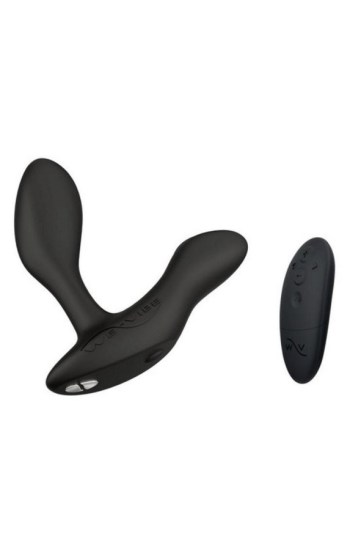 We-Vibe Vector+ Rechargeable Silicone Vibrating Prostate Massager – Charcoal Black We-Vibe Vector+ Rechargeable Silicone Vibrating Prostate Massager – Charcoal Black