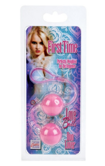 First Time Love Balls Duo Pink First Time Love Balls Duo Pink