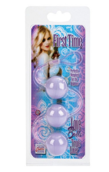 First Time Love Balls Triple Purple First Time Love Balls Triple Purple