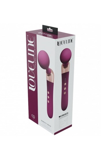 LoveLine Serenity Wand 10 Speed Wand Burgundy LoveLine Serenity Wand 10 Speed Wand Burgundy