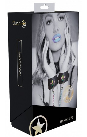Ouch! Venice Collection Handcuffs Black Ouch! Venice Collection Handcuffs Black
