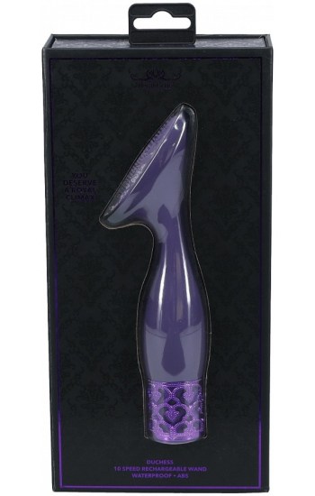 Royal Gems Duchess Silicone Rechargeable Vibrator – Purple Royal Gems Duchess Silicone Rechargeable Vibrator – Purple