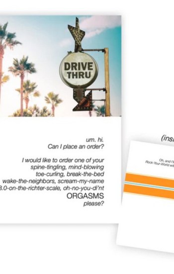 I’d Like to Order an Orgasm Please Greeting Card I’d Like to Order an Orgasm Please Greeting Card