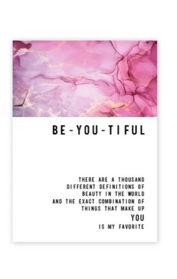 Be-you-tiful Greeting Card Be-you-tiful Greeting Card