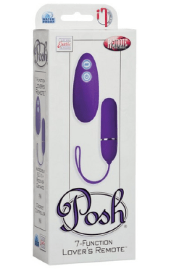 Posh Lovers 7 Function Bullet Purple Posh Lovers 7 Function Bullet Purple
