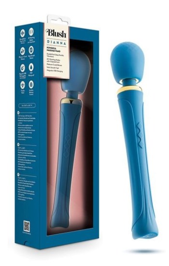 Blush Dianna Wand Massager – Teal Blush Dianna Wand Massager – Teal