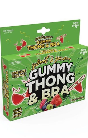 Sweet & Sour Gummy Thong & Bra Sweet & Sour Gummy Thong & Bra