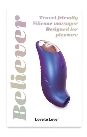 Love to Love Believer Mini Tongue Flicker – Iridescent Night Love to Love Believer Mini Tongue Flicker – Iridescent Night