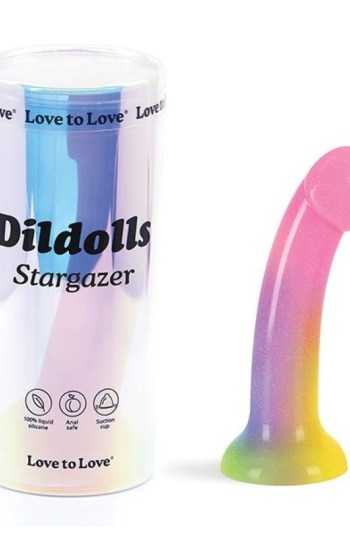 Love to Love Silicone Dildolls Stargazer – Gradient Rainbow w/Glitter Love to Love Silicone Dildolls Stargazer – Gradient Rainbow w/Glitter
