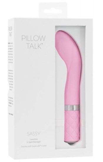 Pillow Talk Sassy G Spot Vibrator – Pink Pillow Talk Sassy G Spot Vibrator – Pink