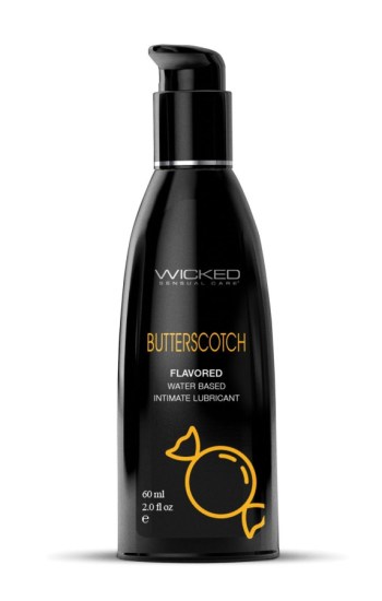 Wicked Sensual Care Aqua Water Based Lubricant – 2 oz Butterscotch Wicked Sensual Care Aqua Water Based Lubricant – 2 oz Butterscotch
