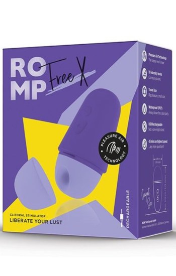 ROMP Free X Clitoral Vibrator – Purple ROMP Free X Clitoral Vibrator – Purple
